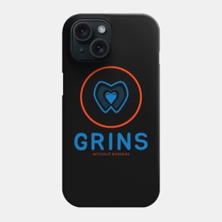 GRINS WITHOUT BORDERS BLACK DENTISTRY Phone Case