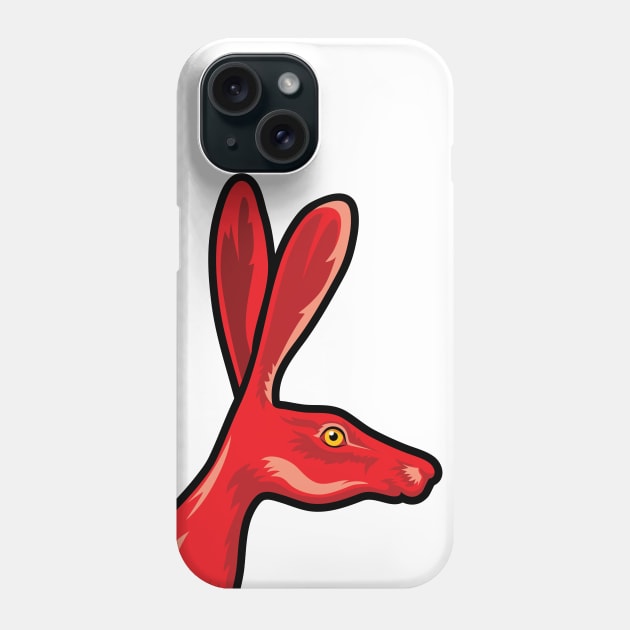 Jack Rabbit Phone Case by SWON Design