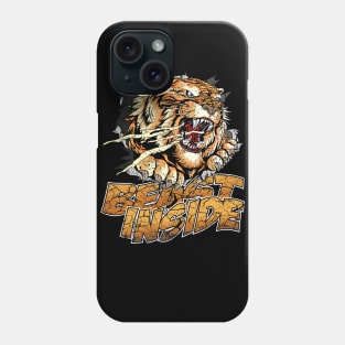 Beast Inside Tiger Head Phone Case