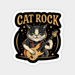 Cat rock bassist Magnet