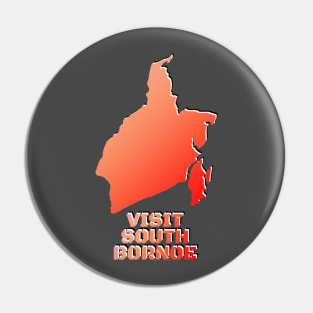 Borneo Map Pin