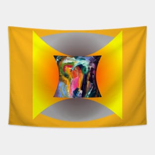 Geometry and abstract composition Tapestry