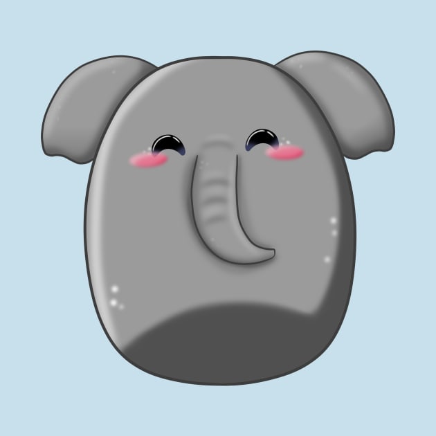 Eddie the Elephant by Bunnibi