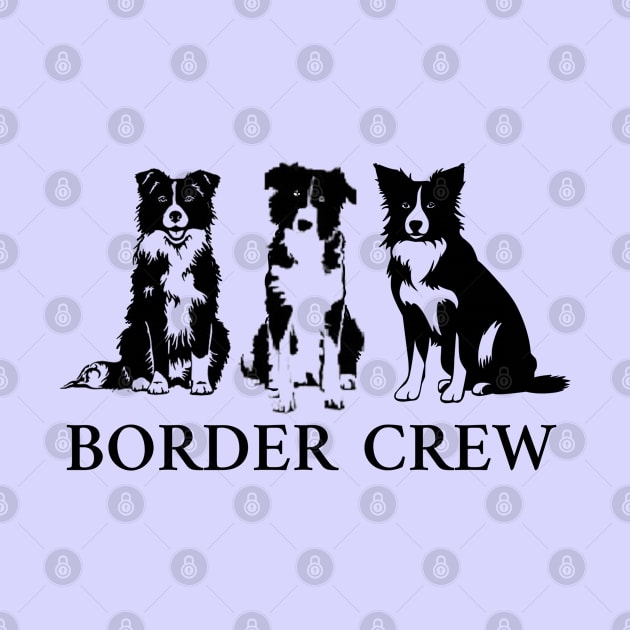 BORDER CREW Border Collies by ZogDog Pro