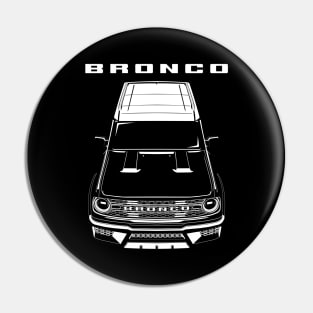 Ford Bronco White Top 2021 Pin