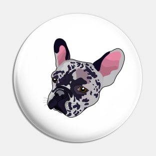 Spotted French Bulldog Pin