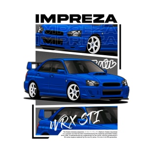 Subaru Impreza WRX STI (Blobeye) T-Shirt