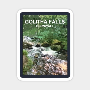 Golitha Falls Liskeard Cornwall. Cornish gift. Travel poster Magnet