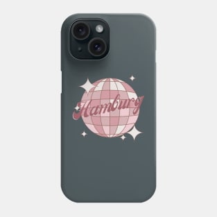 Hamburg City Pink Retro Vintage Dance Phone Case