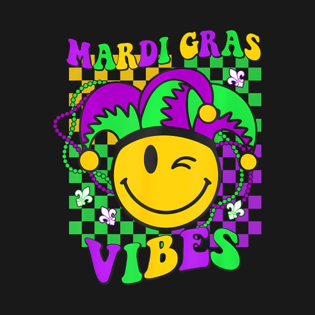 Retro Mardi Gras  New Orleans Men Women Kids by angelawood