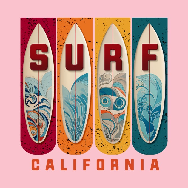 Surf California by DavidLoblaw