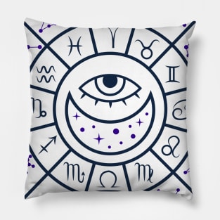 The 12 Houses Pillow