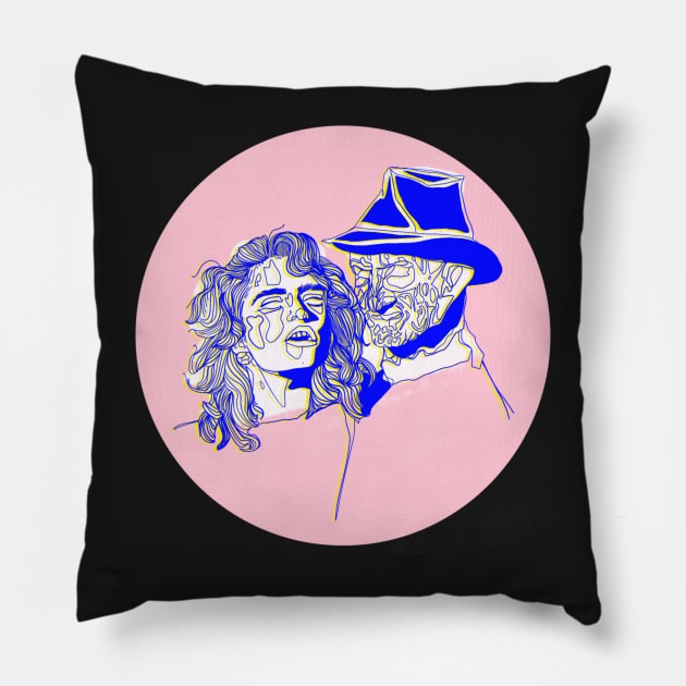 Nancy n Freddy Pillow by annijyn