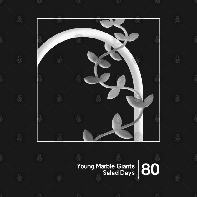 Salad Days / Minimalist Graphic Artwork Design by saudade