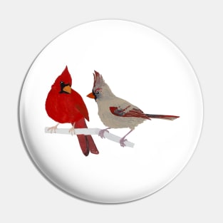 Northern Cardinal Pin