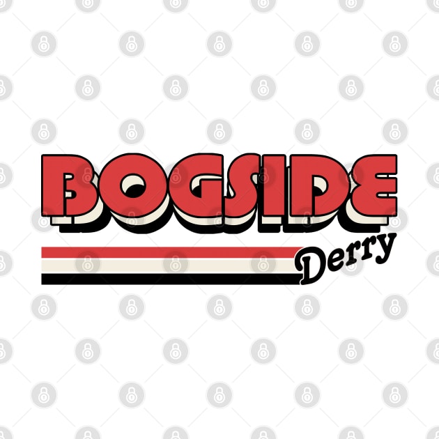 Bogside Derry / Retro Style Irish County Design by feck!