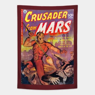 Crusader from Mars Tapestry