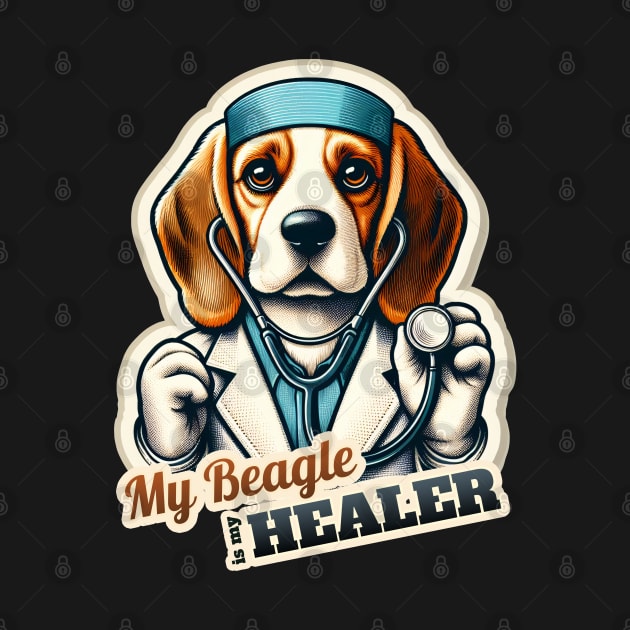 Beagle doctor by k9-tee