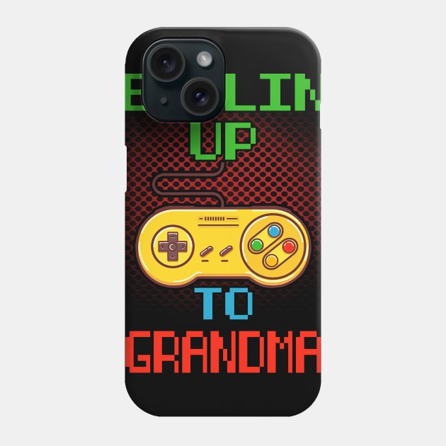 Promoted To GRANDMA T-Shirt Unlocked Gamer Leveling Up Phone Case by wcfrance4