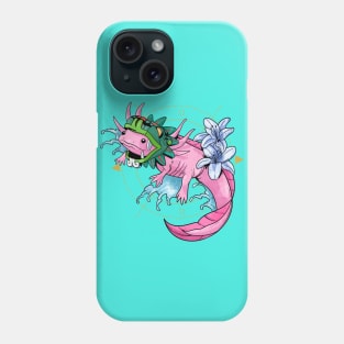 mayan axolotl Phone Case