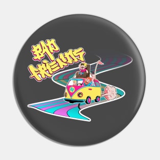 Road to Bad Friends Pin