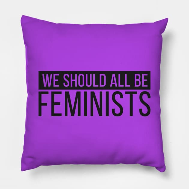 We should all be feminists Pillow by hoopoe