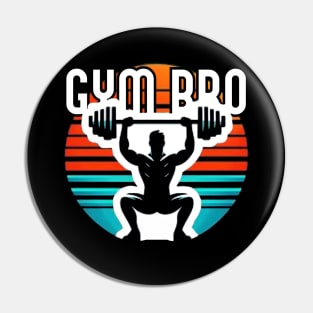 GYM BRO Pin