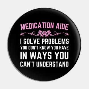 Funny certified medication aide assistant training woman Pin