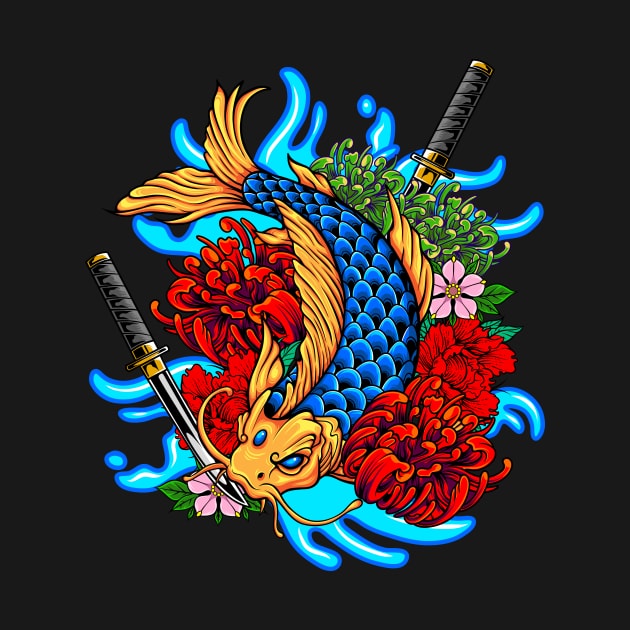 Japanese Koi Fish 1.1 by Harrisaputra