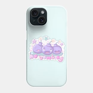 no bombing in kawaii style Phone Case