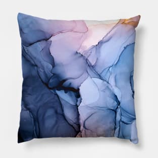 Captivating 1 - Alcohol Ink Painting Pillow