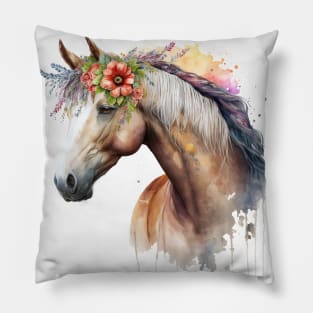 Boho Horse Love Pillow