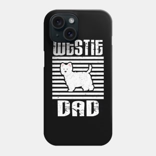 Westie Dad Proud Dogs Phone Case