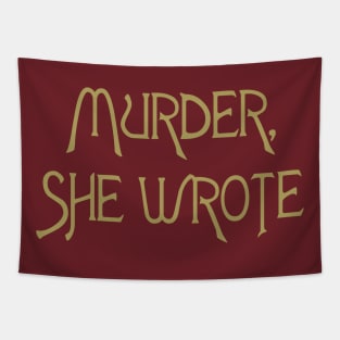 Murder, She Wrote Tapestry