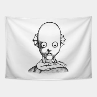 Fantastic Planet Tiwa Sketch Tapestry