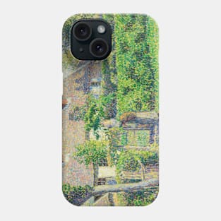 Peasants' Houses, Eragny by Camille Pissarro Phone Case