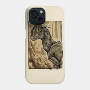 Dilophosaurus Phone Case