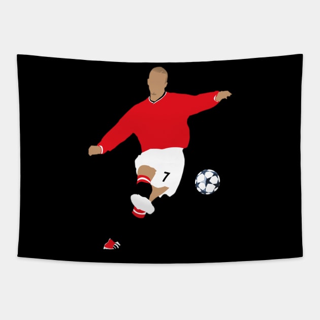 David Beckham Tapestry by CulturedVisuals