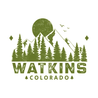 Watkins Colorado Mountain Souvenir T-Shirt