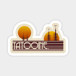 Twin Suns Tatooine Magnet