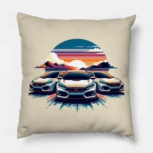 Honda Civic Pillow