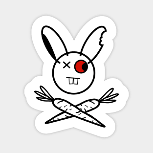 Angry Rabbit for you! Magnet