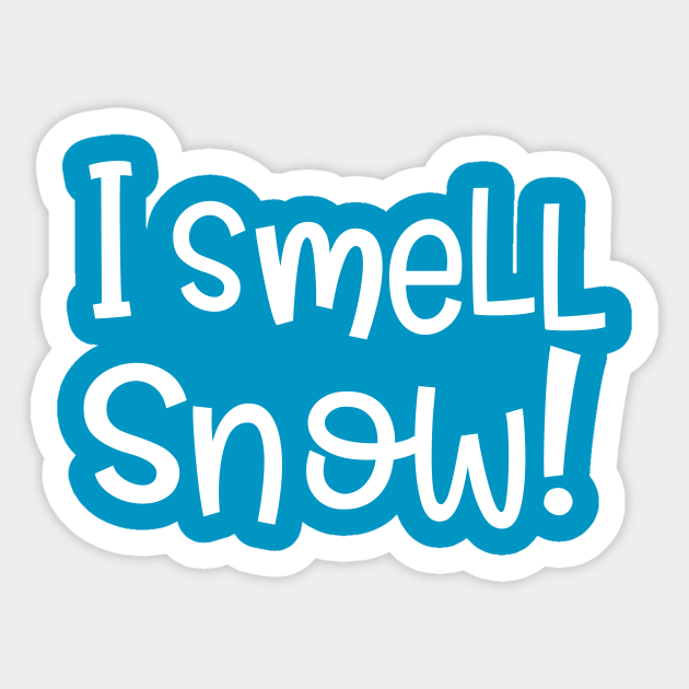 i smell snow gilmore girls sticker teepublic au