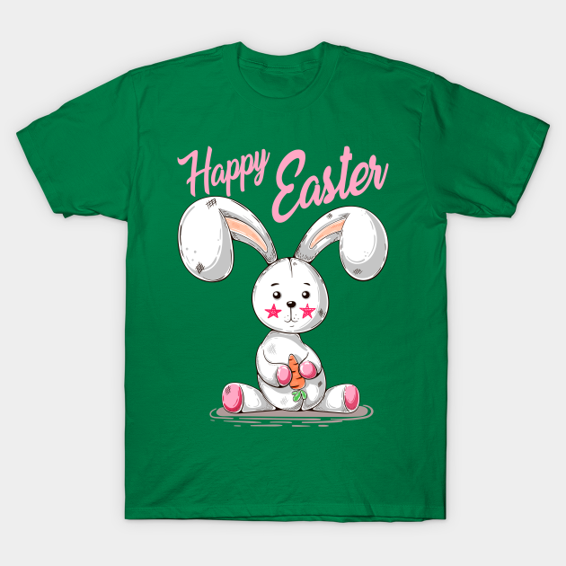Happy Easter Cute Baby Rabbit Cartoon Gift for Kids - Happy Easter ...