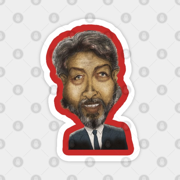 Ricardo Darín - Caricatura Magnet by Henry Drae