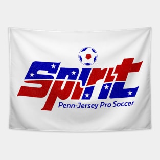 Defunct Penn-Jersey Spirit APSL Soccer 1991 Tapestry