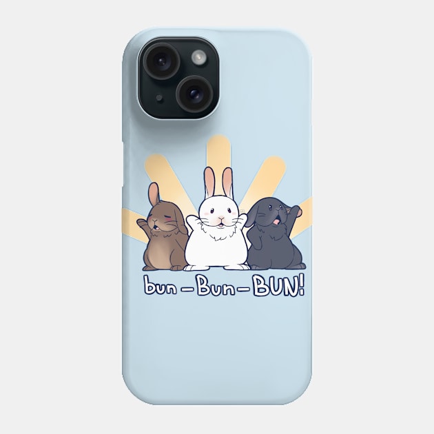 Bun-Bun-Bun! Phone Case by smashchu