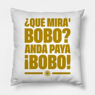 Qué Mirá Bobo Lionel Messi Pillow