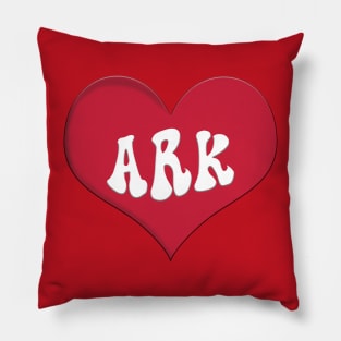 Ark Heart - Arkansas Lover Design Pillow