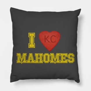 I love Mahomes! Pillow